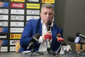 17.06.2020. Kielce. Vive wycofuje się ze sponsorowania piłkarzy ręcznych. Na zdjęciu: Bertus Servaas - prezes PGE Vive Kielce / Wiktor Taszłow / Radio Kielce