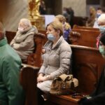 07.05.2020. Kielce. Uroczysta msza święta z okazji jubileuszu kieleckiej katedry / Wiktor Taszłow / Radio Kielce