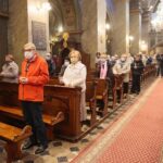 07.05.2020. Kielce. Uroczysta msza święta z okazji jubileuszu kieleckiej katedry / Wiktor Taszłow / Radio Kielce