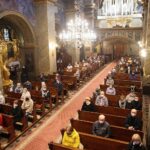 07.05.2020. Kielce. Uroczysta msza święta z okazji jubileuszu kieleckiej katedry / Wiktor Taszłow / Radio Kielce