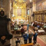 07.05.2020. Kielce. Uroczysta msza święta z okazji jubileuszu kieleckiej katedry / Wiktor Taszłow / Radio Kielce