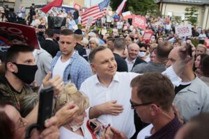 19.06.2020. Kielce. Wizyta Prezydenta RP Andrzeja Dudy / Wiktor Taszłow / Radio Kielce