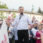 19.06.2020. Kielce. Wizyta Prezydenta RP Andrzeja Dudy / Wiktor Taszłow / Radio Kielce