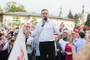 19.06.2020. Kielce. Wizyta Prezydenta RP Andrzeja Dudy / Wiktor Taszłow / Radio Kielce