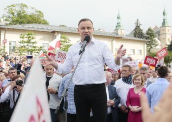 19.06.2020. Kielce. Wizyta Prezydenta RP Andrzeja Dudy / Wiktor Taszłow / Radio Kielce