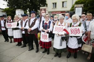 19.06.2020. Kielce. Wizyta Prezydenta RP Andrzeja Dudy / Wiktor Taszłow / Radio Kielce