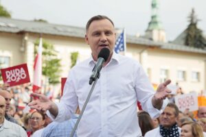 19.06.2020. Kielce. Wizyta Prezydenta RP Andrzeja Dudy / Wiktor Taszłow / Radio Kielce