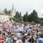 19.06.2020. Kielce. Wizyta Prezydenta RP Andrzeja Dudy / Wiktor Taszłow / Radio Kielce