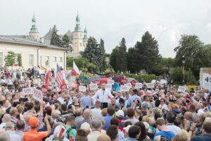 19.06.2020. Kielce. Wizyta Prezydenta RP Andrzeja Dudy / Wiktor Taszłow / Radio Kielce