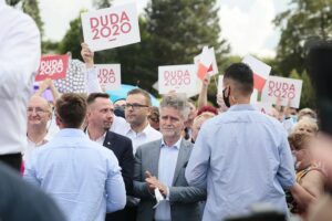 19.06.2020. Kielce. Wizyta Prezydenta RP Andrzeja Dudy / Wiktor Taszłow / Radio Kielce