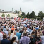 19.06.2020. Kielce. Wizyta Prezydenta RP Andrzeja Dudy / Wiktor Taszłow / Radio Kielce