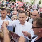 19.06.2020. Kielce. Wizyta Prezydenta RP Andrzeja Dudy / Wiktor Taszłow / Radio Kielce