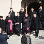 17.01.2020. Skarżysko-Kamienna. Wizyta prezydenta RP Andrzeja Dudy w Sanktuarium Matki Boskiej Ostrobramskiej / Wiktor Taszłow / Radio Kielce