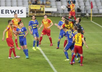 03.07.2020. Kielce. Mecz Korona Kielce - Arka Gdynia / Wiktor Taszłow / Radio Kielce