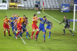 03.07.2020. Kielce. Mecz Korona Kielce - Arka Gdynia / Wiktor Taszłow / Radio Kielce