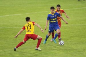 03.07.2020. Kielce. Mecz Korona Kielce - Arka Gdynia / Wiktor Taszłow / Radio Kielce