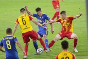 03.07.2020. Kielce. Mecz Korona Kielce - Arka Gdynia / Wiktor Taszłow / Radio Kielce