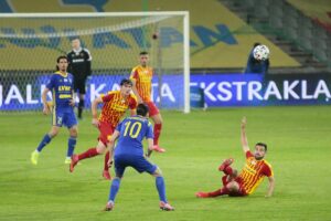 03.07.2020. Kielce. Mecz Korona Kielce - Arka Gdynia / Wiktor Taszłow / Radio Kielce