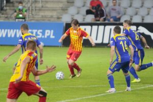 03.07.2020. Kielce. Mecz Korona Kielce - Arka Gdynia / Wiktor Taszłow / Radio Kielce