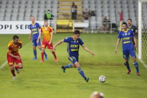 03.07.2020. Kielce. Mecz Korona Kielce - Arka Gdynia / Wiktor Taszłow / Radio Kielce