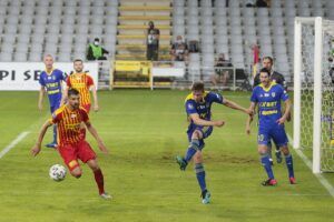 03.07.2020. Kielce. Mecz Korona Kielce - Arka Gdynia / Wiktor Taszłow / Radio Kielce