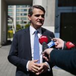 04.06.2020. Kielce. II tura wyborów rektora UJK. Na zdjęciu: prof. dr hab. Jacek Semaniak - rektor UJK / Wiktor Taszłow / Radio Kielce