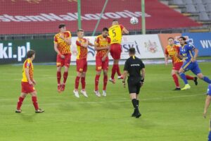 03.07.2020. Kielce. Mecz Korona Kielce - Arka Gdynia / Wiktor Taszłow / Radio Kielce