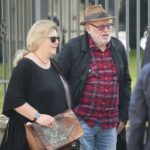 04.06.2020. Kielce. Uroczystości pogrzebowe Jerzego Pilcha. Na zdjęciu: Jan Nowicki / Wiktor Taszłow / Radio Kielce