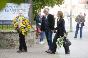 04.06.2020. Kielce. Uroczystości pogrzebowe Jerzego Pilcha / Wiktor Taszłow / Radio Kielce