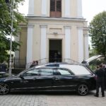 04.06.2020. Kielce. Uroczystości pogrzebowe Jerzego Pilcha / Wiktor Taszłow / Radio Kielce