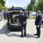 04.06.2020. Kielce. Uroczystości pogrzebowe Jerzego Pilcha / Wiktor Taszłow / Radio Kielce