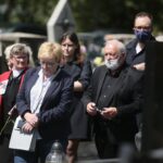 04.06.2020. Kielce. Uroczystości pogrzebowe Jerzego Pilcha / Wiktor Taszłow / Radio Kielce