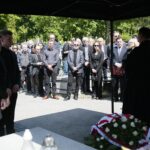 04.06.2020. Kielce. Uroczystości pogrzebowe Jerzego Pilcha / Wiktor Taszłow / Radio Kielce