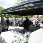 04.06.2020. Kielce. Uroczystości pogrzebowe Jerzego Pilcha / Wiktor Taszłow / Radio Kielce