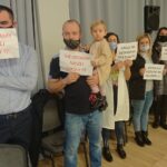 29.01.2021. Starachowice. Sesja rady miejskiej z próbą reorganizacji Szkoły Podstawowej nr 2 / Anna Głąb / Radio Kielce