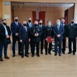 09.01.2021 Skalbmierz. Przekazanie sprzętu strażackiego dla sześciu jednostek OSP / Marta Gajda / Radio Kielce