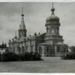 Cerkiew św. Jerzego w Staszowie w 1916 roku / Wikipedia