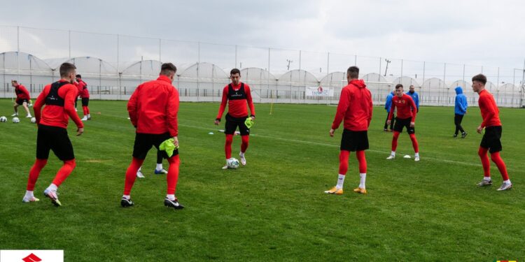 26.01.2020. Belek. Trening Korony / Daniel Mazur / Korona Kielce