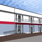 Modernizacja budynku Samorządowego Centrum Kultury w Sędziszowie. Wizualizacje / "EKOBUD" s.c.