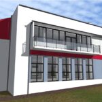 Modernizacja budynku Samorządowego Centrum Kultury w Sędziszowie. Wizualizacje / "EKOBUD" s.c.