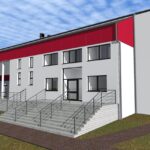 Modernizacja budynku Samorządowego Centrum Kultury w Sędziszowie. Wizualizacje / "EKOBUD" s.c.