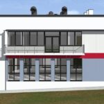 Modernizacja budynku Samorządowego Centrum Kultury w Sędziszowie. Wizualizacje / "EKOBUD" s.c.