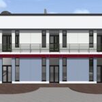 Modernizacja budynku Samorządowego Centrum Kultury w Sędziszowie. Wizualizacje / "EKOBUD" s.c.