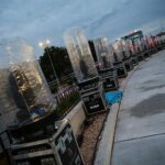 26.08.2020. Kielce. Dworzec PKS wieczorową porą / Wiktor Taszłow / Radio Kielce