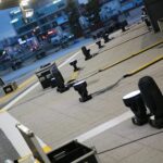 26.08.2020. Kielce. Dworzec PKS wieczorową porą / Wiktor Taszłow / Radio Kielce