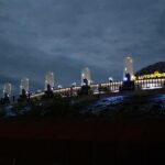 26.08.2020. Kielce. Dworzec PKS wieczorową porą / Wiktor Taszłow / Radio Kielce