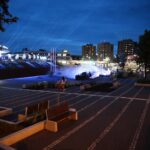 26.08.2020. Kielce. Dworzec PKS wieczorową porą / Wiktor Taszłow / Radio Kielce