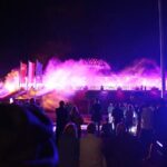 27.08.2020 Kielce. Otwarcie dworca autobusowego. Pokaz „światło i dźwięk” / Wiktor Taszłow / Radio Kielce