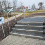 03.01.2021.Kielce. Ścieżka do nauki jazdy wózkiem dla osób niepełnosprawnych / Wiktor Taszłow / Radio Kielce