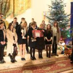 02.01.2021. Kielce. XIV Festiwal Świętokrzyskich Kolęd i Pastorałek. Na zdjęciu od prawej biskup Marian Florczyk / Wiktor Taszłow / Radio Kielce